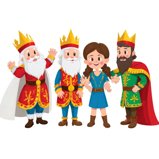 Reyes Magos para imprimir
