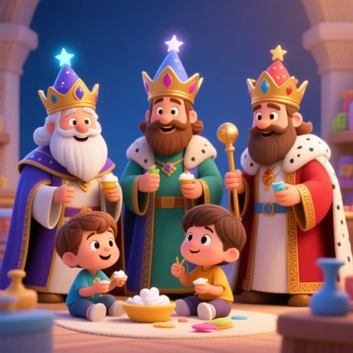 ¿Cómo adaptar la impecable carta de los Reyes Mágicos para niños con TEA? 1 Los Reyes Magos Escriben Los Reyes Mágicos