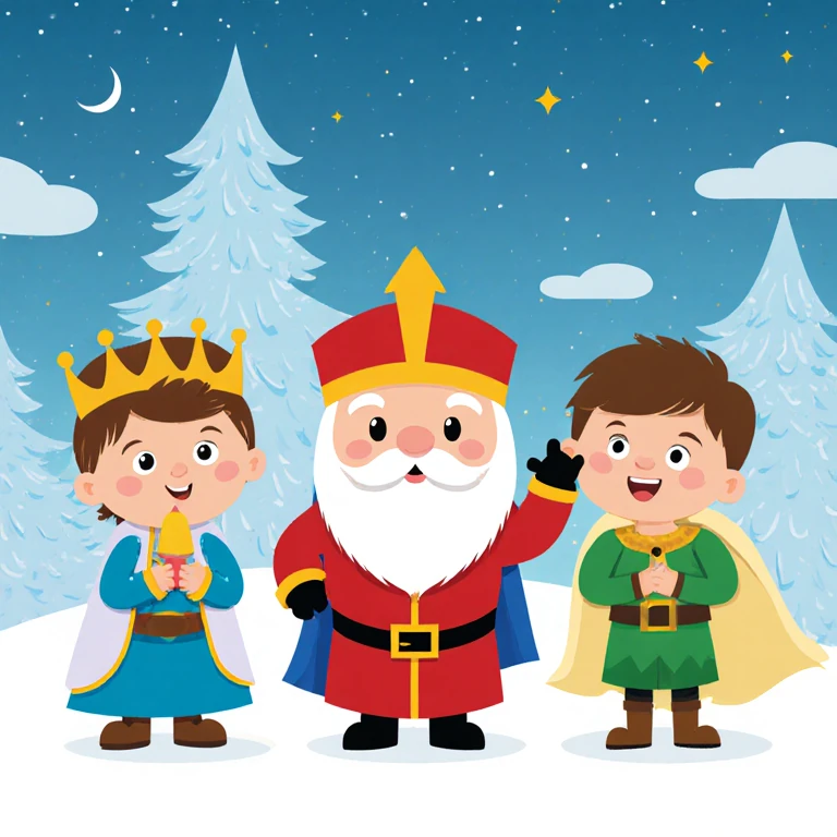 el día de los tres Reyes Magos
